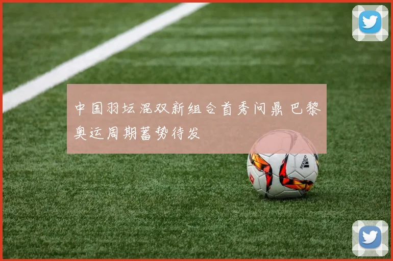 中国羽坛混双新组合首秀问鼎 巴黎奥运周期蓄势待发